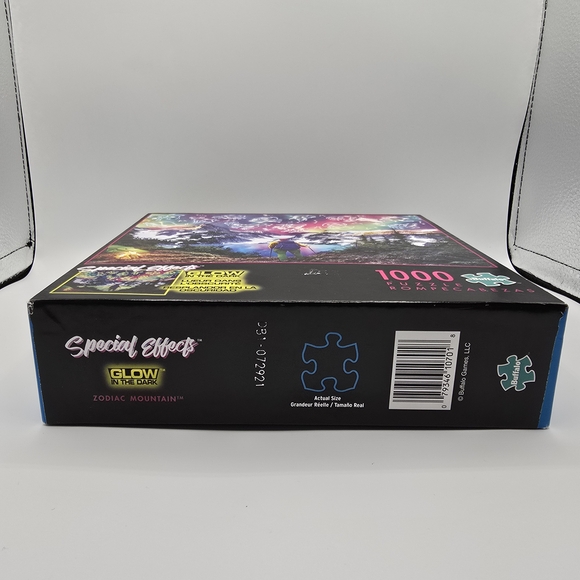 Buffalo Games Zodiac Mountain Glow in the Dark 1000 Pc Puzzle NIB - Picture 2 of 10